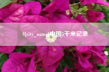 湛江中国5千米记录