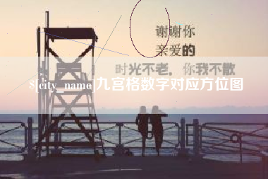 湛江九宫格数字对应方位图