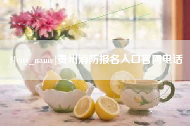 湛江贵州消防报名入口官网电话