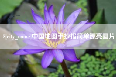 湛江中国地图手抄报简单漂亮图片