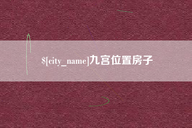 湛江九宫位置房子