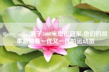 湛江男子5000米奥运冠军-他们的故事激励着一代又一代的运动员