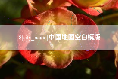 湛江中国地图空白模版