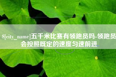 湛江五千米比赛有领跑员吗-领跑员会按照既定的速度匀速前进