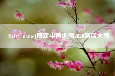 湛江最新中国地图2020高清大图